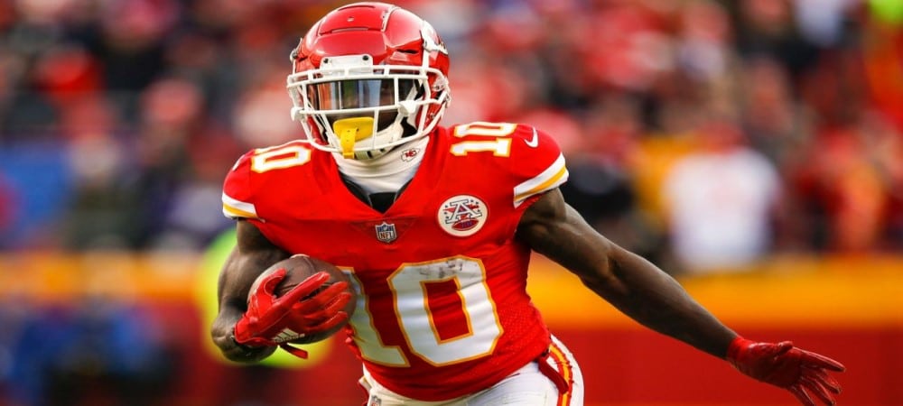 No Suspension For Tyreek Hill Keeps Chiefs Atop Betting Boards