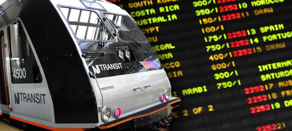 N.J. Train Stations, Now A Sports Betting Hub For New Yorkers