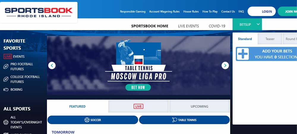 Sportsbook Rhode Island Gets A Revamped Website And App