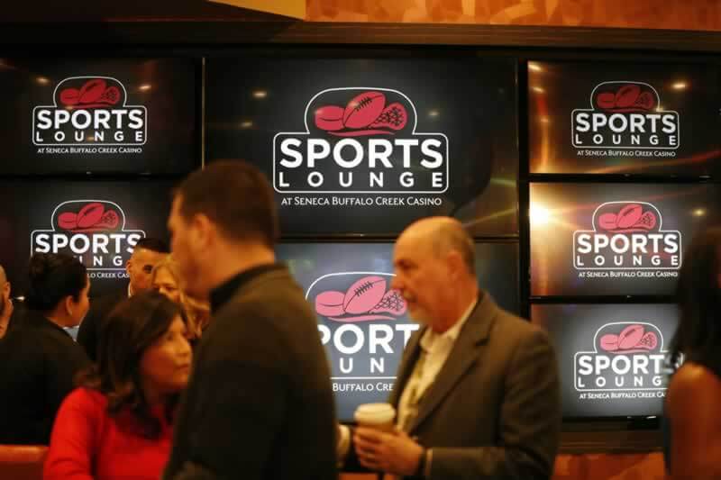 Sports Lounge At Seneca Buffalo Creek Casino 