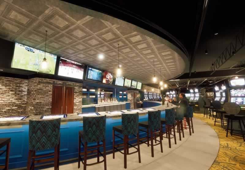 Lounge With Caesars Sports At The Yellow Brick Road Casino