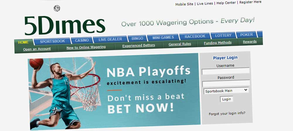 5Dimes Announces Temporary Shutdown And Improved Relaunch