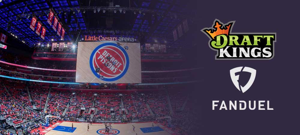 Detroit Pistons Partner With DraftKings And FanDuel Sportsbook