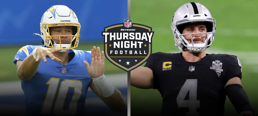 3 DFS Value Plays: Chargers Vs. Raiders TNF 12-17-2020