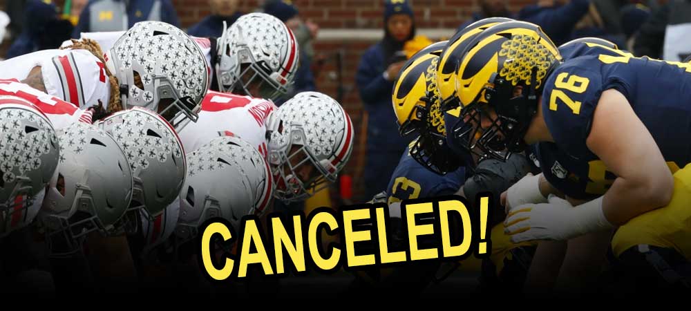 What Does Michigan-Ohio State Cancellation Do For Buckeyes CFP Odds