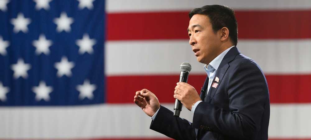The Bookie Brief: Sportsbooks Favor Andrew Yang To Be Next Mayor Of New York 1/12/2021