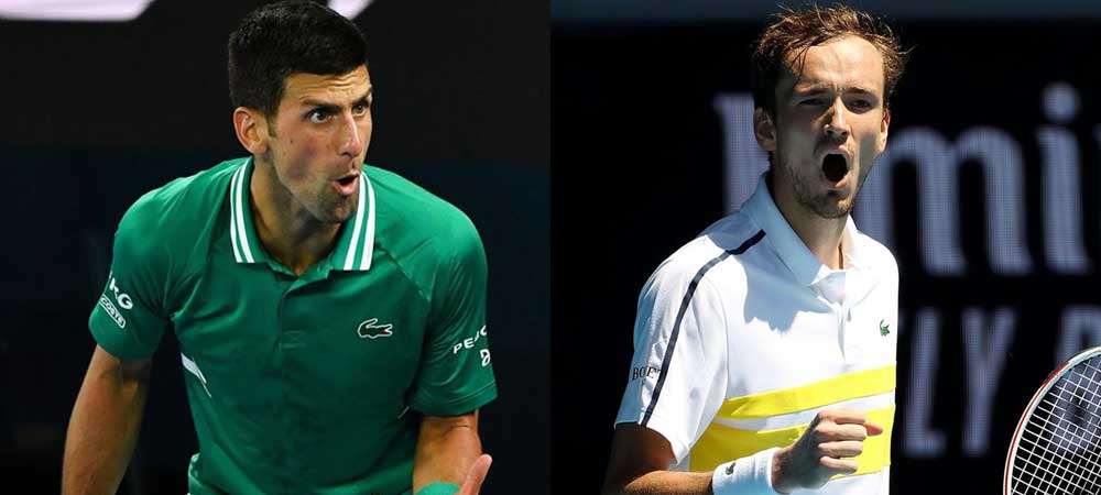 Australian Open Finals Betting Odds Favor Djokovic Over Medvedev