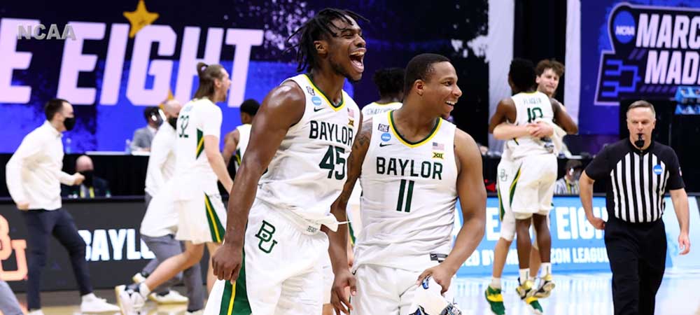 Baylor Still Sitting With Plus Odds To Win March Madness