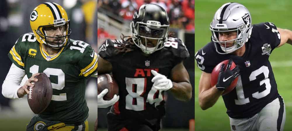 Best NFL Week 5 Player Prop Bets: Rodgers, Patterson, Renfrow