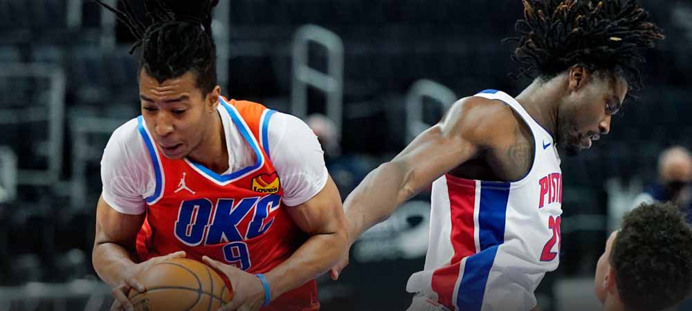 Pistons, Thunder Game Total Set At Just 206 By Sportsbooks