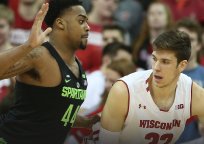 College Basketball Odds Show Wisconsin Favored Over MSU