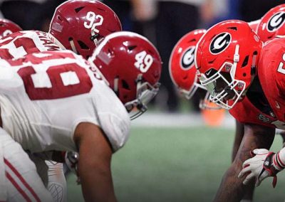 CFB Early Win Totals: Georgia, Alabama Given Plus Money To Go Over