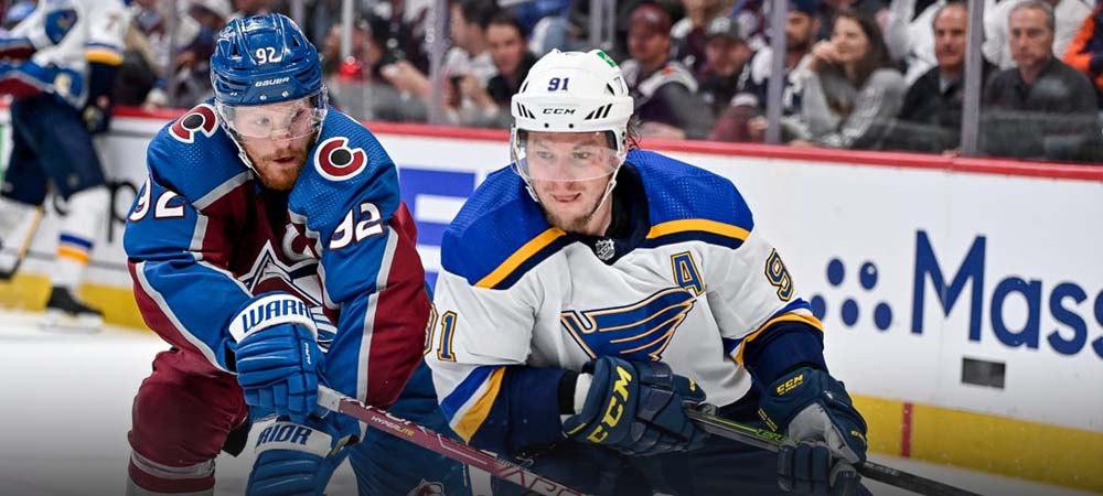 NHL Scoring Props For The Avalanche, Blues Game 6