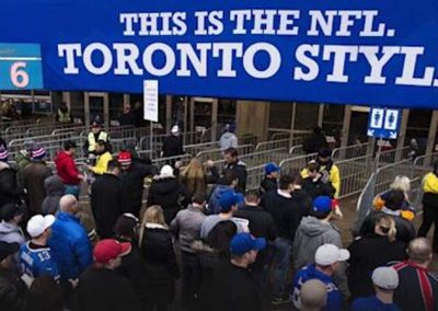 The NFL In Canada? Odds For What City Would Get An NFL Team