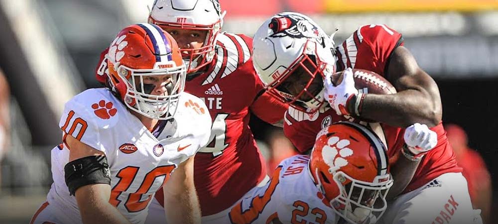 Clemson Favored Over NC State in Top Ten Matchup