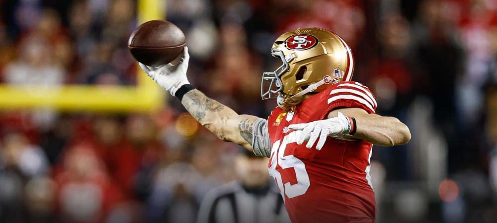 Prop Bets for George Kittle Set to Smash vs the Eagles