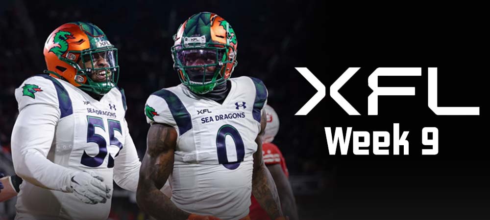 XFL Week 9 Best Bets Includes Spread or Totals in Each Game