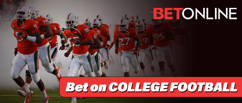 Bet on NCAA College Football at BetOnline