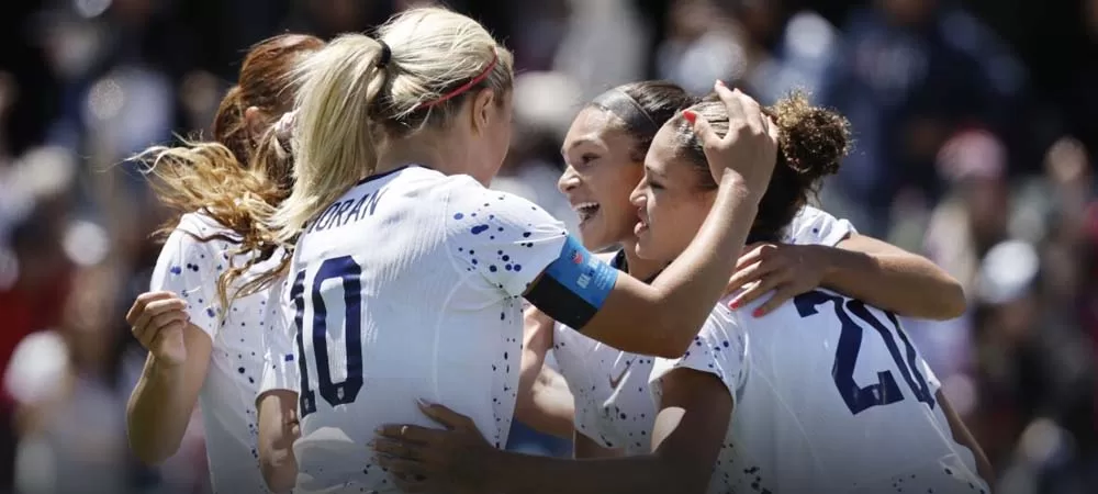 USA Women’s Soccer Has -155 Odds to Win 11th Straight Match