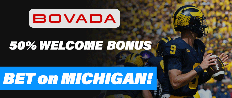 Bet on the Michigan Wolverines at Bovada Sportsbook