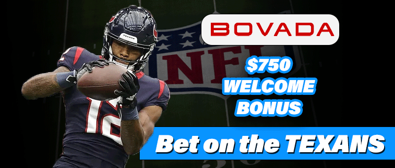 Bet on the Houston Texans at Bovada Sportsbook