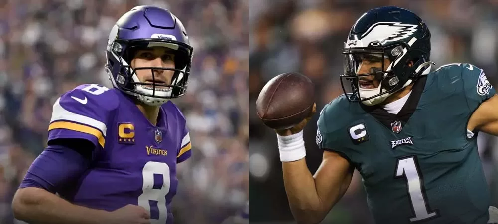 Kirk Cousins and Jalen Hurts Player Props for Thursday Night