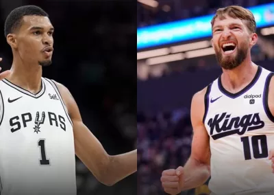 Wembanyama, Spurs are 8.5-Point Underdogs to Sabonis, Kings