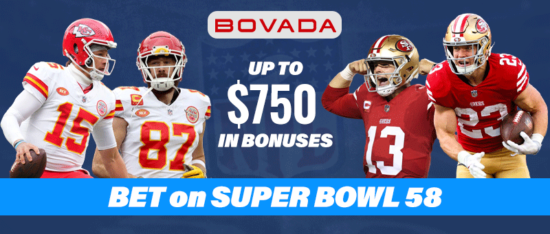 Bet on Super Bowl 58 at Bovada Sportsbook