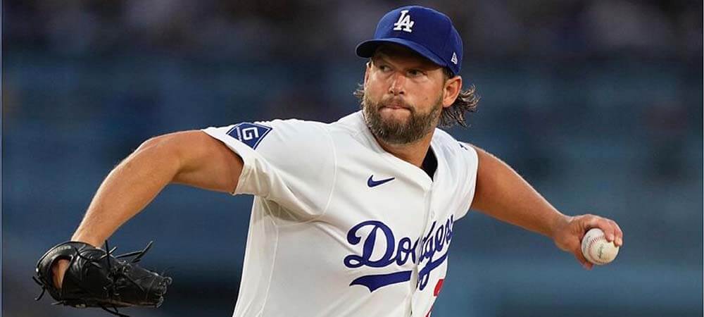 Kershaw, Dodgers Given -179 Odds To Beat Padres At Home