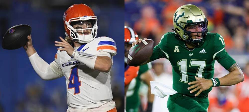 Best Bet For #25 Boise State Vs. USF Thursday College Football - Maddux Madsen, Byrum Brown