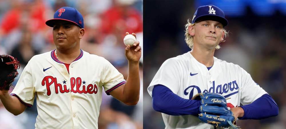 Best Bet For Phillies Vs. Dodgers Monday Night - Ranger Suarez, Emmet Sheehan