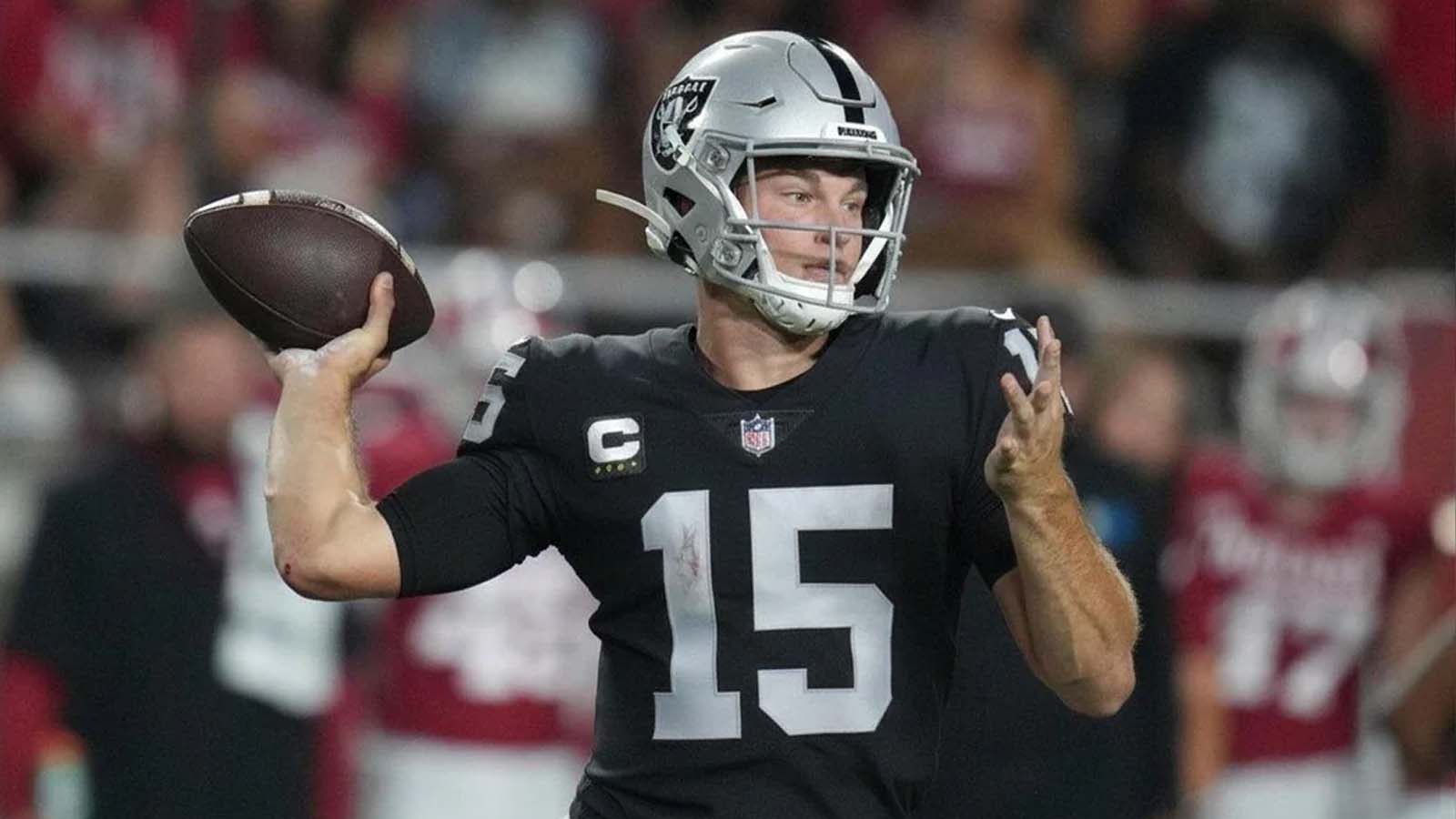 Raiders Gave Mendoza First-Team Reps Vs. Texans Defense 1 Raiders Gave Mendoza First-Team Reps Vs. Texans Defense