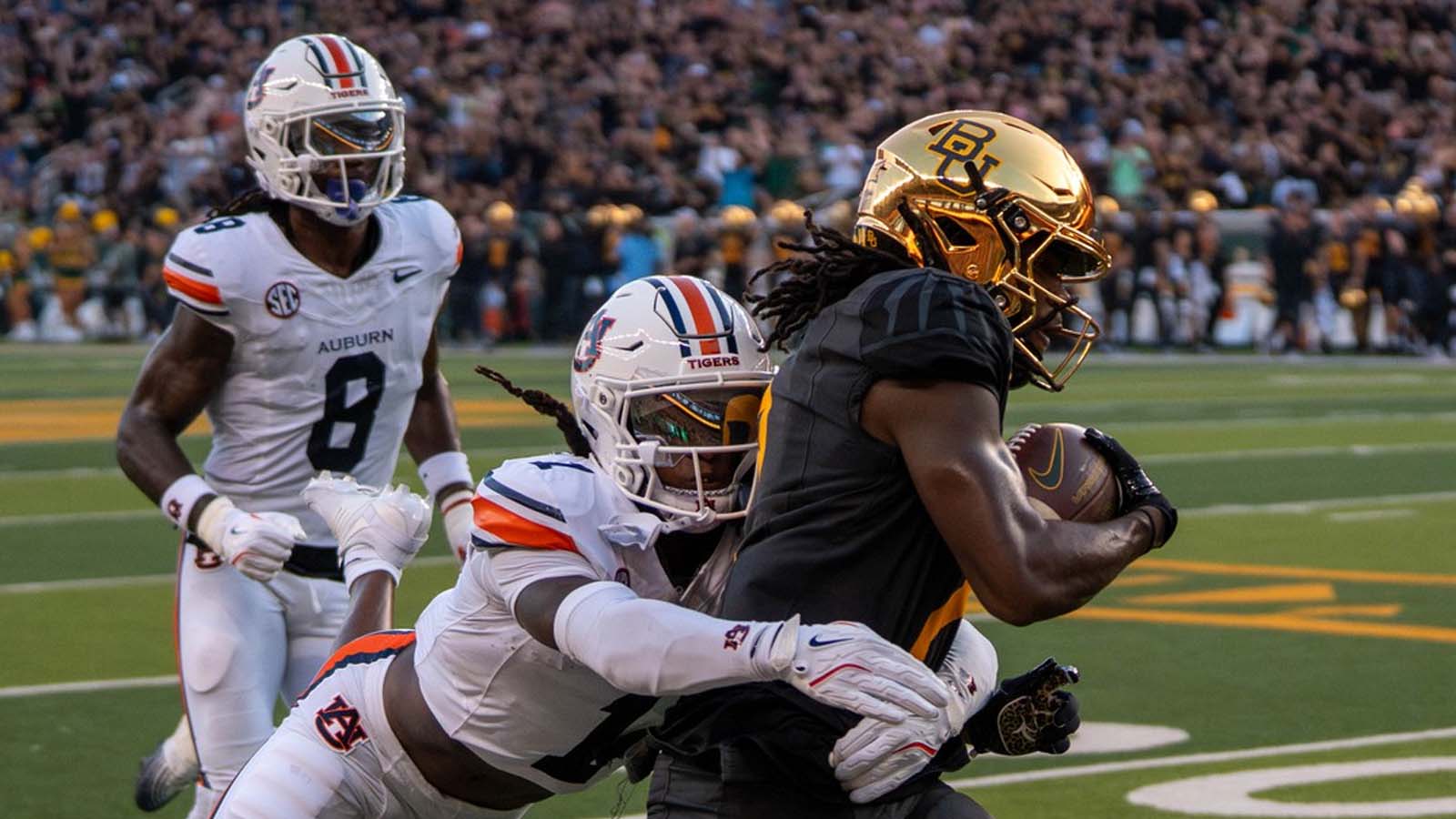 Baylor-Auburn Total Set At 59 For Aflac Kickoff 1 Baylor-Auburn Total Set At 59 For Aflac Kickoff