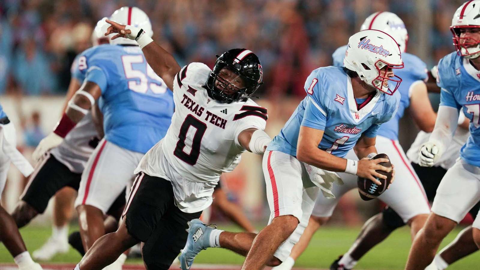 Texas Tech Favored By 7.5 Over Houston In Big 12 Opener 1 Texas Tech Favored By 7.5 Over Houston In Big 12 Opener