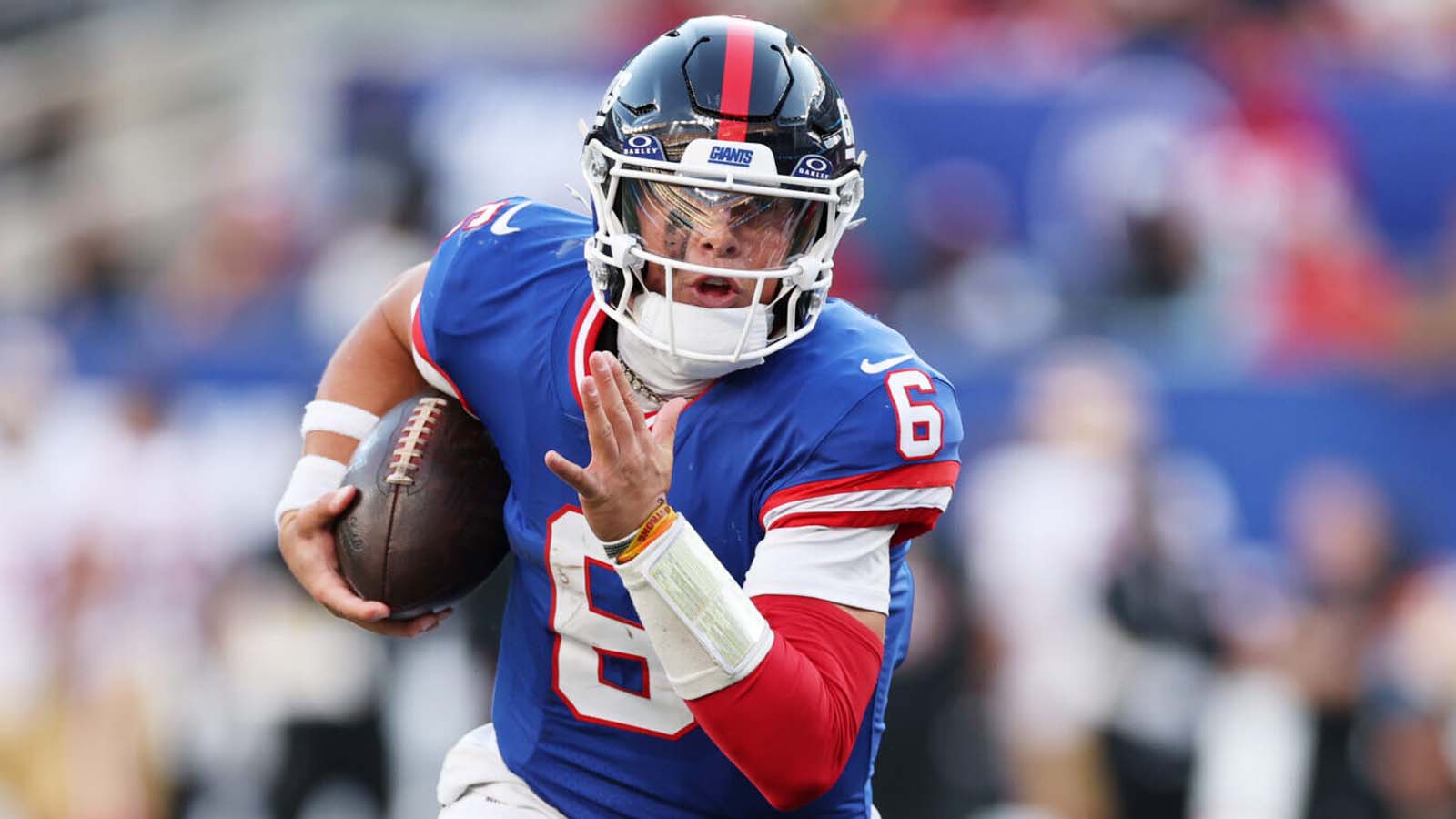 Jaxson Dart Props Trail Week 1 Numbers Vs. Rams On MNF 1 Dart's MNF Prop Lines Trail Week 1 Numbers Vs. Rams