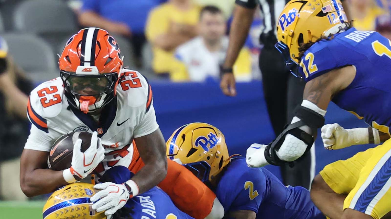 Pitt Beats Syracuse 27-13, Covers As Angeli Benched 1 Pitt Beats Syracuse 27-13, Covers As Angeli Benched